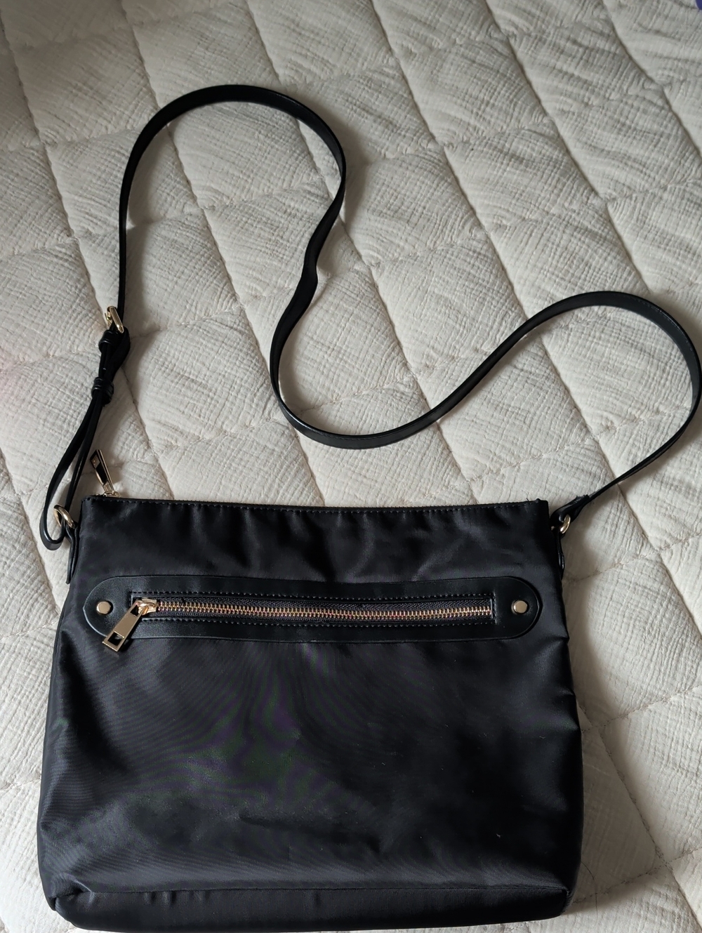 a new day Black Nylon Crossbody Bag - Sleek Everyday Carry
